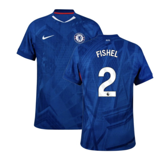 2025-2026 Chelsea Home Authentic Shirt (Fishel 2)-SoccerKits Hub | Buy Soccer Jerseys Online